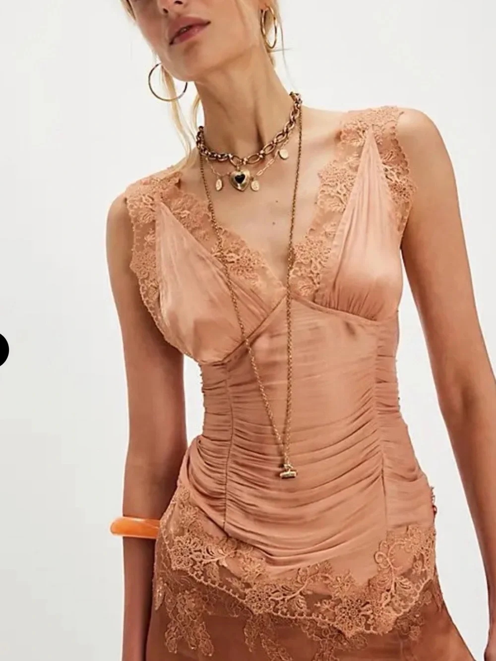 Free People Elena Lace Tank - Picture 5 of 7